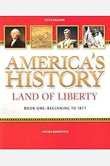 American History Land of Liberty: Student Reader, Book 1
