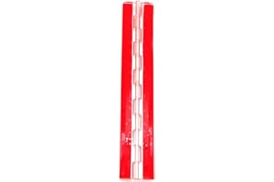 KAFENDA Transparent Plastic Acrylic 300mm Continuous Piano Hinge 12" Acryl-Hinge Acrylic 12 inch Hinges（Self- Adhesive） 1 PCS. for DIY Transparent Box. Display Stand etc.