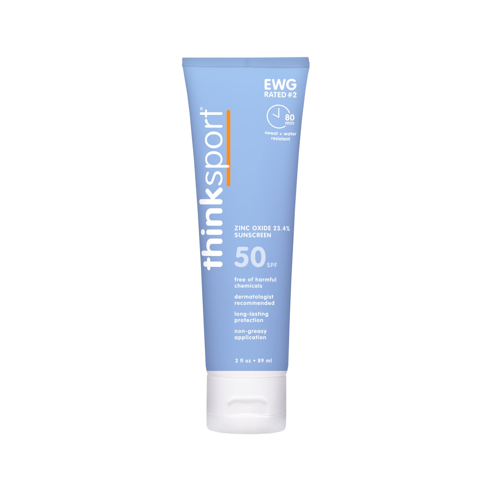Mua Thinksport SPF 50+ Mineral Sunscreen, 3 Oz, Safe, Natural Sunblock