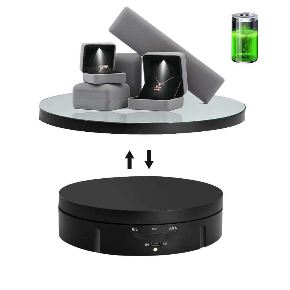 JAYEGT 2 in 1 / 3 in 1 Motorized Rotating Display