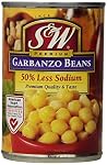 S&w garbanzo beans 50% less sodium 15.5oz (072273393134)