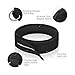 The x Bands - Fitness Bands Resistance - Booty Band - Glute Bands - Squat Bands for Thighs - Thigh Straps - Thigh Exercise Band - Leg Cuffs - Thigh Strap for Cable Machine - Black