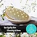 Dry Brushing Body Brush Cellulite Massager - Exfoliating Bath & Spa Scrubber for Shower with Natural Boar Bristles - Scrub Away Dead Skin and Toxins, Stimulate Lymphatic System