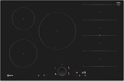 Neff T68FUV4L0 N 90 Built-in Induction Hob 80 cm Black with Flex Zone