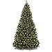 Best Choice Products 6ft Pre-Lit Spruce Hinged Artificial Christmas Tree w/ 250 UL-Certified Incandescent Warm White Lights, Foldable Stand
