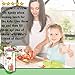 Jokari Adjustable Baggy Rack Stand 2 Pack Hands Free Food Storage Bag Holder Stand for Freezer and Sandwich Bags Clip Stand for Pouring Leftovers or Drying Reusable Ziploc Bags