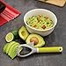Casabella 4 'n 1 Avocado Tool, Green/Grey