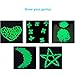 VERKB 100pcs Glow in the Dark Stones, Garden Pebbles Rocks for Outdoor, Walkway, Window, Yard Grass, and Fish Tank Decoration (Green)
