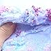 E-SCENERY Colorful Cloud Cotton Slime Mud, 100ml Jumbo Fluffy Floam Slime Stress Relief Toy Scented Sludge Toy for Kids and Adults, Super Soft and Non-sticky (B)