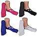 Women's Ballet Style No Show Low Cut Hospital Slipper Socks Great for Barre Pilates Yoga with Non Skid Grips Pack of 4
