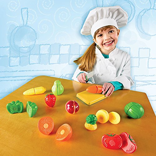 Learning Resources Pretend & Play Sliceable Fruits & Veggies
