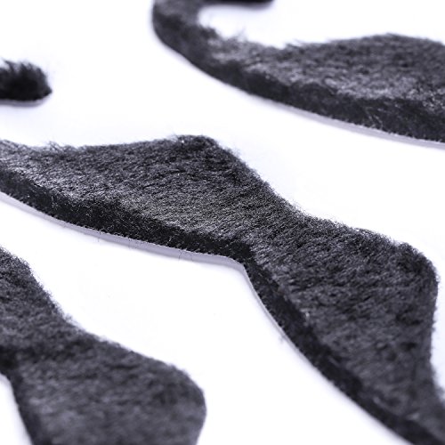 2 Whaline+Adhesive+Mustaches+Novelty+Mustache+Masquerade