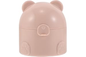 HAKIDZEL Multipurpose Powder Puff Container with Soft Puff for Women and Babies Portable Travel Loose Powder