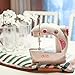 dilib Mini Sewing Machine with Extension Table - Double Speed Portable Electric Sew Machine with Foot Pedal - Upgrade 201 Version for Kids, Beginners, Travel Use