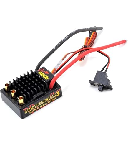 Amazon.com: Castle Creations Talon 25 2-6S 25A Brushless ESC, 5.5V