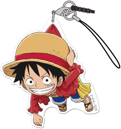 Amazon ワンピース ルフィ アクリルつままれストラップ アニメ 萌えグッズ 通販