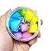 Gloous Fruit Coconut Mud Mixing Cloud Slime Squishy Putty Scented Stress Kids Clay Toy (Colorful)