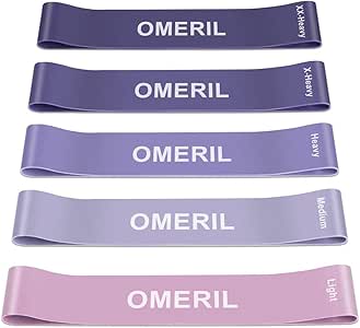 OMERIL Bandas Elasticas Fitness, Cintas Elasticas Fitness Látex ...