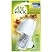 Air Wick - 78046 Plug in Scented Oil Warmer, White, Essential Oils, Air Freshener,6.3
