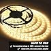 Onforu 49.2ft LED Strip Lights, 2700K Warm White Tape Light, 15M 12V Flexible Ribbon Lights, 2835 LEDs Rope Light for Garden, Patio, Balcony, Party, Wedding