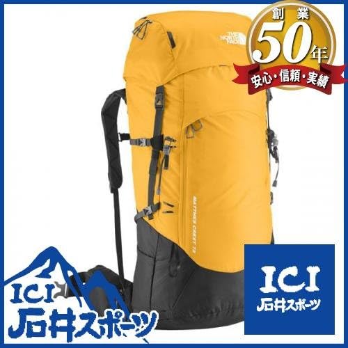Amazon ノースフェイス The North Face マティスクレスト 72 Nm サミットゴールド アスファルトグレー Sa The North Face ザノースフェイス タウンリュック ビジネスリュック