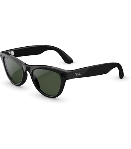 Amazon.com: Ray-Ban Meta - Wayfarer (Large) Smart Glasses - Shiny
