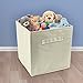 Sorbus 4-Pack Foldable Storage Cube Basket Bin, Beige