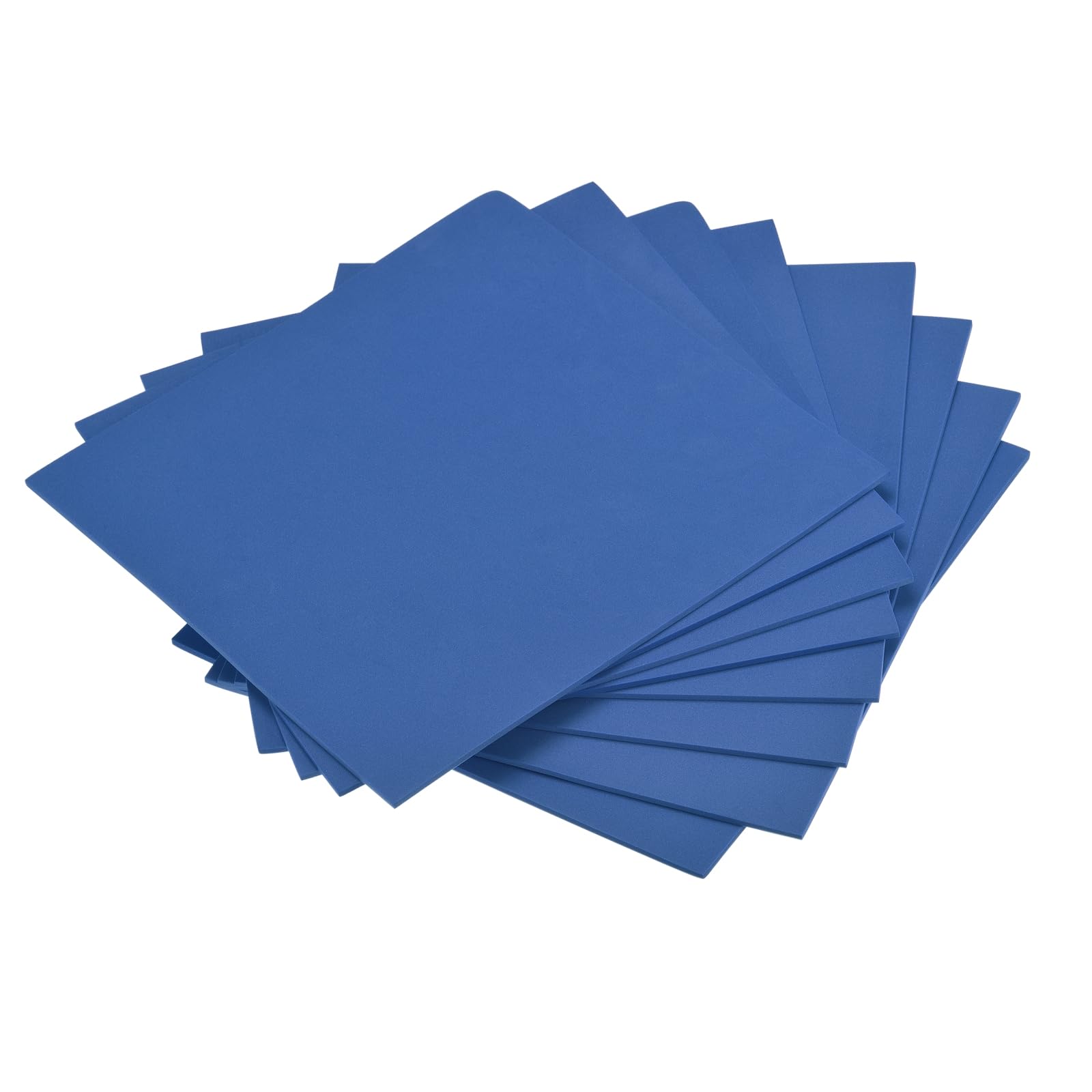 DMiotech 8 Pack 9.8 x 9.8 Inch 3mm Thick EVA Foam Sheets for Arts and Crafts Craft Foam Sheets Blue