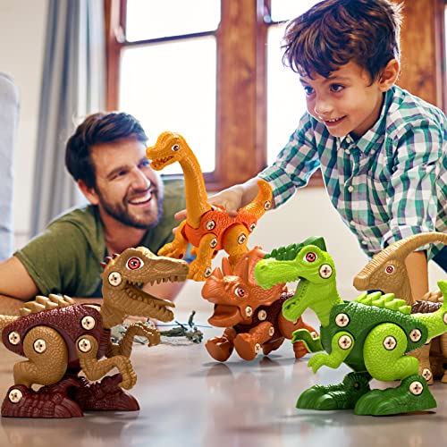 Jasonwell Kids Building Dinosaur Toys Boys STEM Educational Take