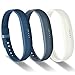 Greeninsync Compatible with Flex 2 Armbands, Replacement for Flex 2 Adjustable Sports Fitness Wristband Strap W/Metal Clasp and Fastener for Flex 2 Watch Small Women Girl(3Pack)