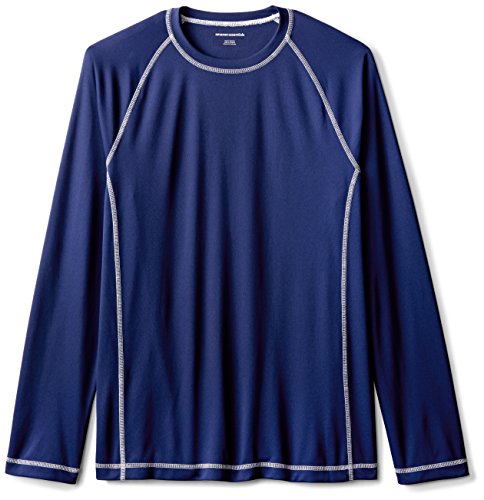 Men's Big & Tall Long-Sleeve Quick-Dry UPF 50 Swim Tee fit by DXL