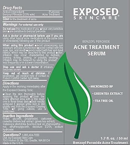 exposed skin care acne treatment serum