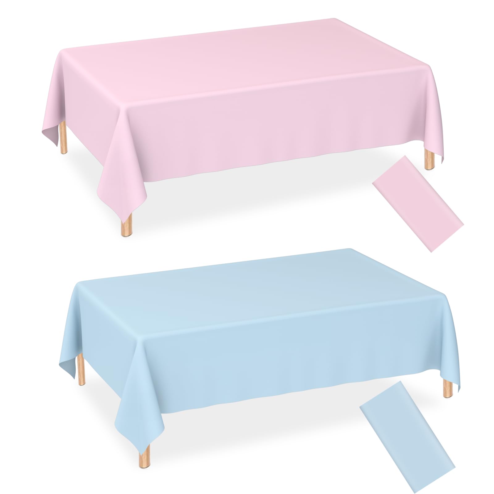 WNINK 2 Pack Gender Reveal Plastic