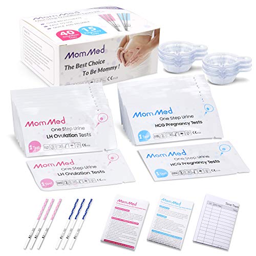 6 Ovulation+HCG15+LH40+Pregnancy+Strips+Reliable