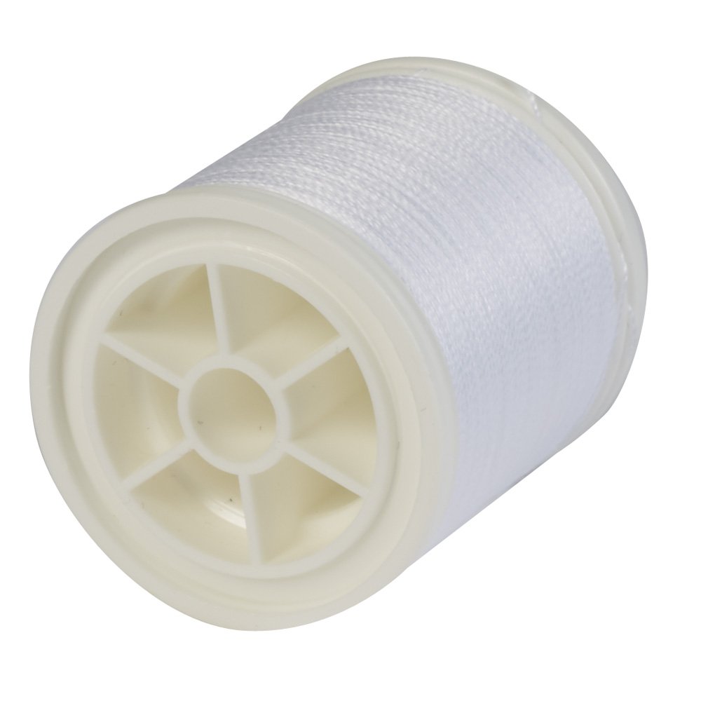 Korbond 600m White Cotton Sewing Thread – 3 x 200m Reels – Ideal for Delicate Fabrics and Garments