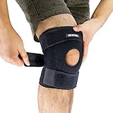 BERTER Knee Brace Open Patella Stabilizer Neoprene Knee Support for Men Women Running Basketball Meniscus Tear Arthritis Joint Pain Relief ACL