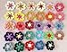 20pc Assorted Six Petals 2.17