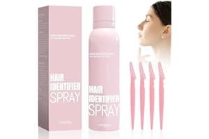 LIAKTEKMA Dermaplaning Tool for Face - Hair Identifier Spray for Face Dermaplaning - 2024 New Hair Identifier Spray for Face Shaving - Moisturizing and Skin Care Dermaplaning Spray