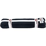 Tiger Claw 100% Cotton Martial Arts Ranking Belt - 8 Solid Colors with White Stripe