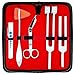 Set of 5 pcs Reflex Percussion Taylor Hammer + Penlight + Tuning Fork C 128 C 512 + Bandage Scissors 5.5