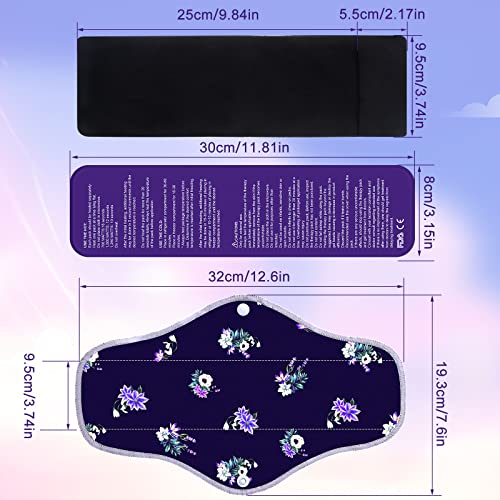 Rovtop Reusable Perineal Ice & Heat Packs, Perineal Cooling Pads for