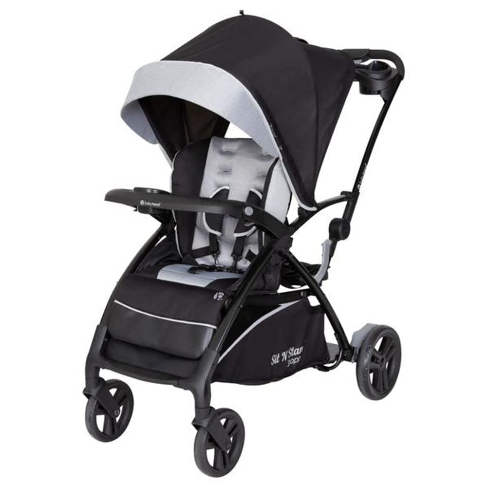 Baby Trend Sit N' Stand 5-in-1 Shopper Stroller, Moondust