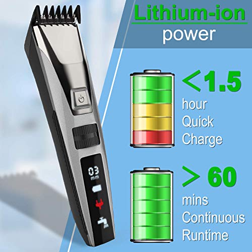 Paubea Electric Cordless Hair Clippers AllinOne Adjustable Guide