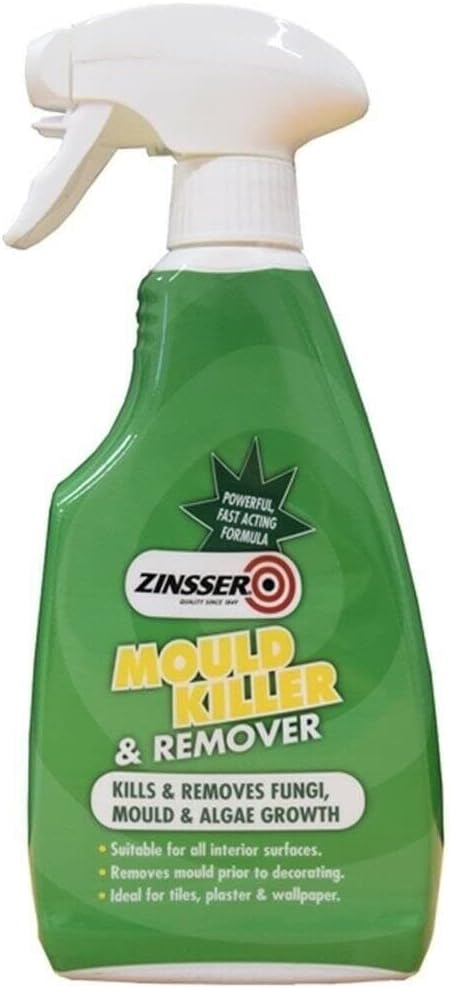 Zinsser Mould Killer and Remover 500ml - Fungi, Algae, Internal Surfaces