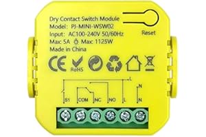 ZEYUXXRUR Tuya Dry Contact Relay WiFi Module WiFi Dry Contact Switch Module App Remote Control
