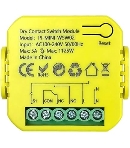 Zooz 800 Series Z-Wave Long Range GPIO Module ZAC93 LR (Use with