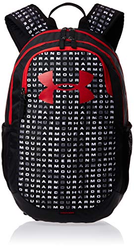 Under Armour Scrimmage Backpack 2.0, Black (002)/Red, One Size Fits All
