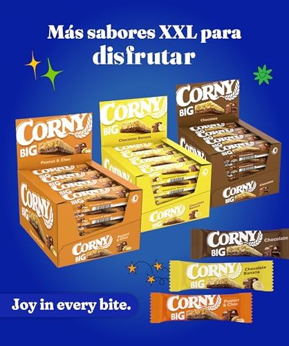 Big Barritas de Cereales Sabor Chocolate, 24x50 g