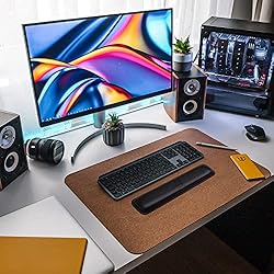 PU Black Wrist Rest Pad Ergonomic Support Cute
