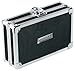 Vaultz Small Lock Box for Kids - 8.5 x 5 x 2.5 Inch Mini Safe with Key Lock to Store School Supplies, Money and Medicine - Pencil Box for Girls & Boys - Black